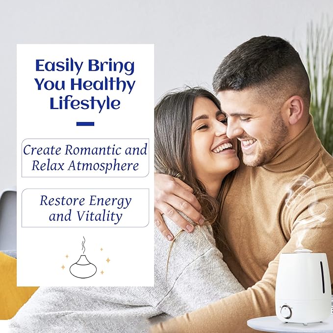 HIQILI 100ML Rose Essential Oil for Skin, Diffuser & Candle, 100% Pure and Natural - 3.38 Fl Oz