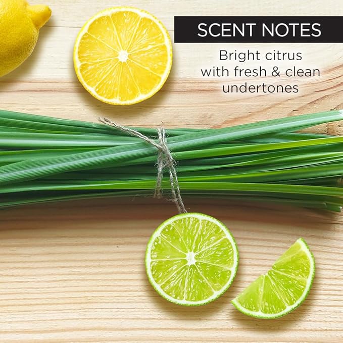 Whish Beauty Lemongrass Exfoliating Sugar Scrub - Body Scrub for Women - Brown Sugar Exfoliator with Raspberry, Aloe, & Shea Butter - Gentle on All Skin Types - Paraben & Sulfate Free - 8 oz