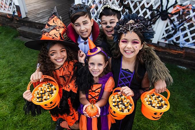 Fruidles Halloween Ghosts, Bats, and Pumpkin Gummies, Fun And Festive Holiday Snacking (1 Pound)