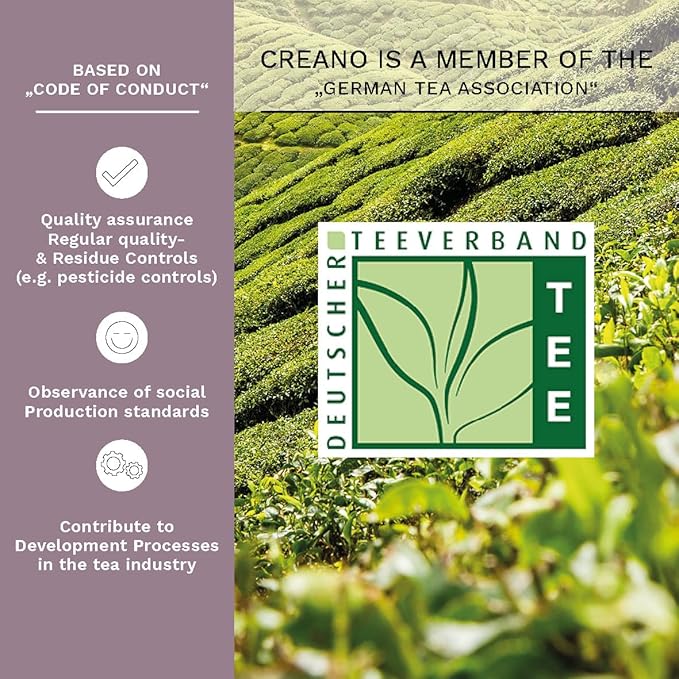 Creano Blooming Tea Mix - Flowering Tea in Elegant Gift Box Black Tea (3 Different Varieties Tea Roses)