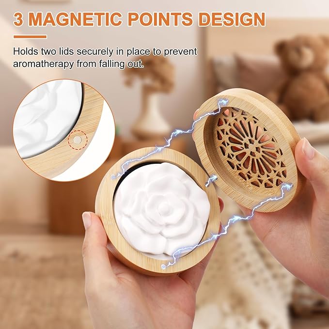 Essential Oil Diffuser Stone, Diffuser for Essential Oils Great for Decorating at Home, Office or Car, and Gift-Giving (4)