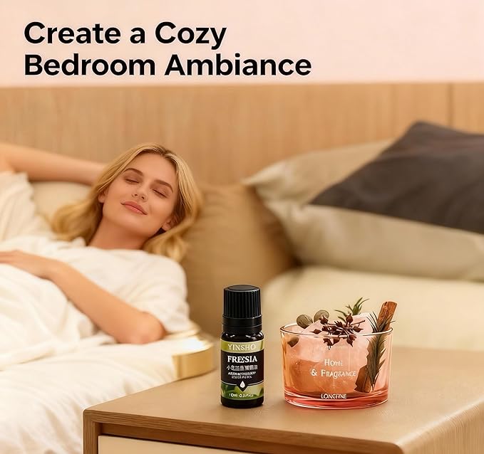 Stone Essential Oil Diffuser Set | Non Electric, Cordless & Waterless Passive Aromatherapy Diffuser with Creative Cup & Mini Plant | for Home, Office Desk, Meditation & Relaxation in Pink