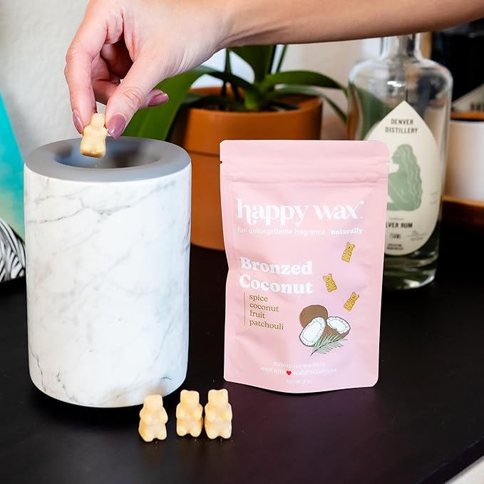 Happy Wax Summer Scented Soy Wax Melts (8oz Pouch) (Bronzed Coconut)