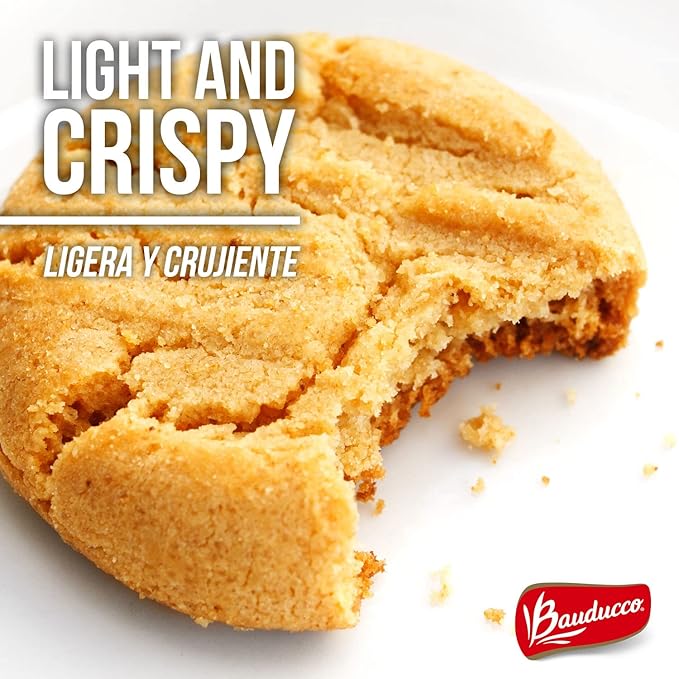 Bauducco Butter Cookies Tin - Convenient Sorted Butter Cookies in a Tin - Delicious Sweet Snack or Gift - 12 oz. (1 Tin) (Pack of 3)