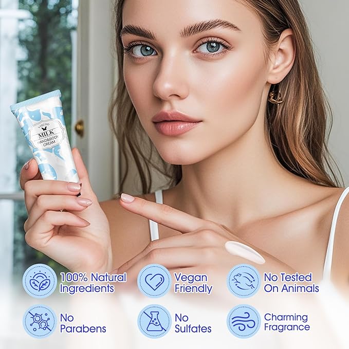 42 Pack Hand Cream Gifts Set for Women, Bulk Hand Lotion for Birthday Gifts for Women, Bridesmaid Gifts, Thank You Gifts, Mini Moisturizing Hand Lotion Travel Size for Dry Cracked Hands