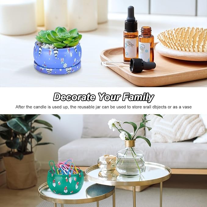 Christmas Scented Candles Gifts for Women, 12 Pack 2.5 oz Natural Soy Wax Aromatherapy Candles Gift Set for Home, Mother's Day,Christmas,Birthday,Valentine's Day