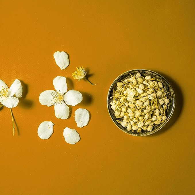 Jovvily Jasmine Floral Buds - 4oz - Herbal Tea - Sweet Aroma