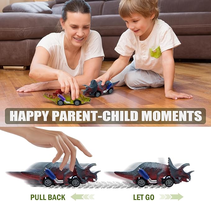 Bath Bombs for Kids with Dinosaur Toys Inside, 8 Pack XXL Large Dinosaur Bath Bombs Bubble Bath Gift Set, Perfect Birthday Christmas Easter Dino Toys Gifts for Kids 3-12, Girls and Boys