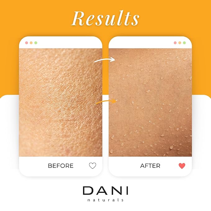 DANI Naturals Sugar Scrub - Gently exfoliates with organic cane sugar, leaving skin soft and radiant. Infused with grapefruit and ginger, it deeply moisturizes. 14 oz