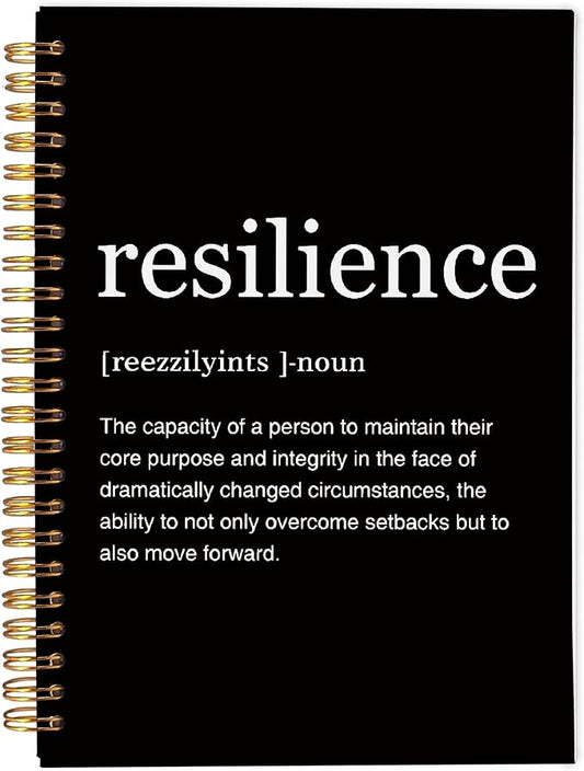 Inspirational Spiral Notebook,Inspirational Journal,Inspirational Journal for Women Men Writing,Grit Spiral Notebook 8.3×5.5 Inch