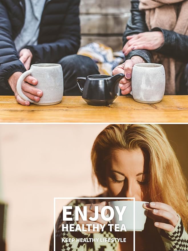 HYNTMYT Nettle Leaf Tea Bags, Natural & Pure Stinging Nettle Leaf Tea, Earthy & Fresh Flavor, Caffeine Free, 120 Count