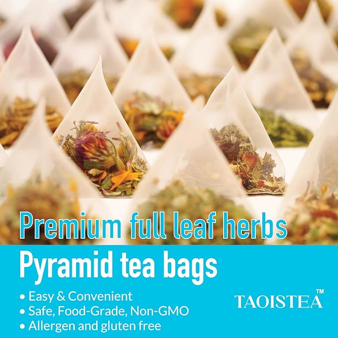 TAOISTEA Colon & Liver Detox Tea Set - 2 Herbal Blends, 14 Day Supply Each | Dual-Action Cleanse for Gut Health, Liver Detox & Daily Wellness