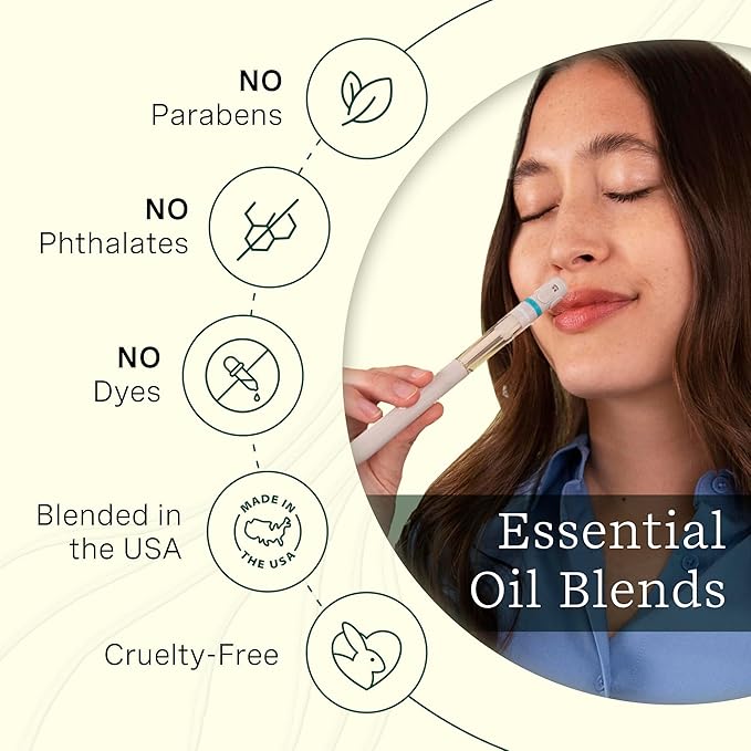 Lifelines Pen Diffuser, Citrus Grove - 1mm Black Ballpoint Pen with Scented Essential Oil Blends – Aromatherapy Diffuser & Sensory Immersion Diffuse Aroma As You Write