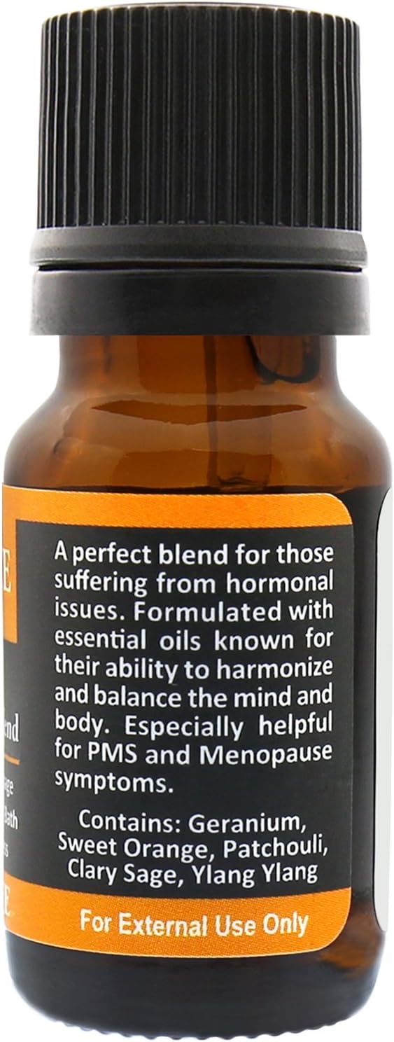 Plantlife Balance Aromatherapy Essential Oil Blend - Straight from The Plant 100% Pure Therapeutic Grade - No Additives or Fillers - Made in California 10 ml