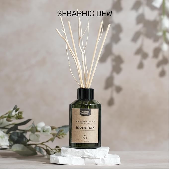 Pet-Safe Reed Diffuser - Gentle Fragrance for Pets, Long-Lasting Aroma, IFRA Certified | Alcohol & Preservative-Free