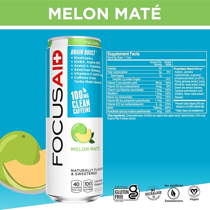 FITAID Post Workout Recovery Drink, Strawberry Lemonade, BCAAs, Glucosamine, Electrolytes, All In One Can, Paleo, Vegan & Gluten-Free, 40 Calories, 12 Fl Oz (Pack of 24)