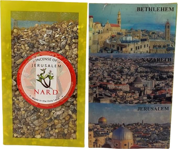 Holy Land Market Incense From Jerusalem - 100 Grams (3.5 Ounces) (Nard)