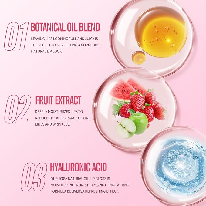 Fruit Lip Balm, Moisturizing & Smoothing Lip, Hydrate Repair Prevent Dry Cracked Lip Sleeping Lip Mask, Effective Reduces Lip Lines Lip Care (Strawberry)