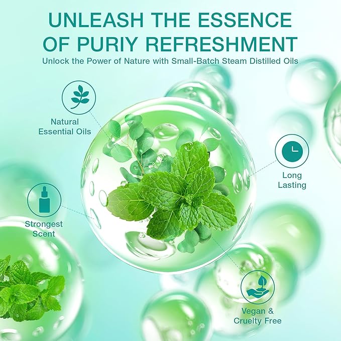 Shower Steamers Aromatherapy - 18 Pack Shower Bombs Birthday Christmas Gifts for Women Men, Eucalyptus for Shower, Nasal Relief,Self Care Spa Gifts for Women - Eucalyptus & Mint