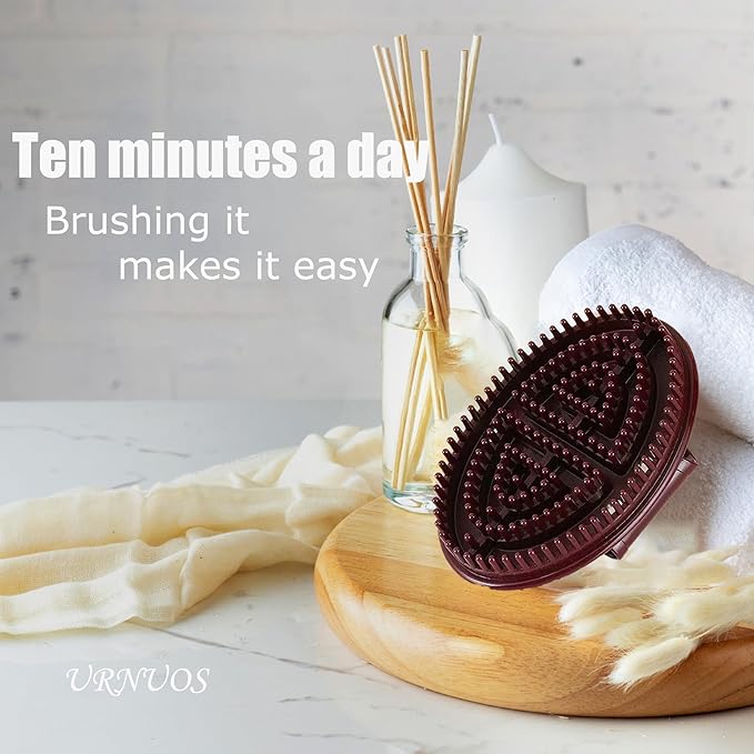 2PCS Meridian Brush Massage Brush, Body Relaxation Meridian Massage Brush, Full Body Relaxation Comb, Cepillo de Meridianos para Masajes, Full Body Relaxation Comb