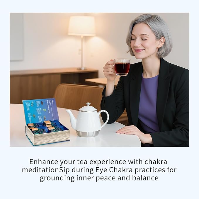 Five Noir Herbal Tea Bag for Immunity Energy, Five Treasure Tea Kidney Teas, Leafberry Wellness Functional Herbal Tea Hair Growth Rejuvenates Natural Black Rice Beans Mulberries Gift Box 10 Bags