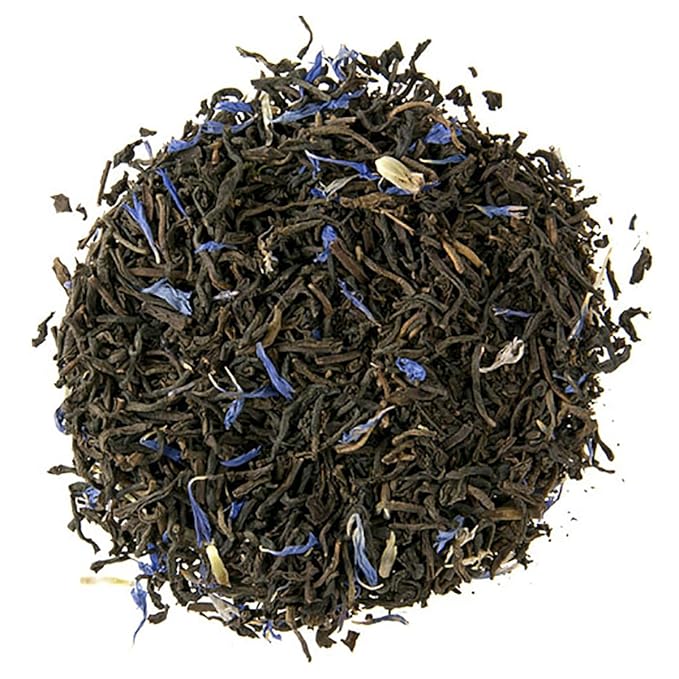 Earl Grey Tea | Loose Leaf Black Tea with Bergamot | Aromatic Blend of Chinese and Indian Teas | 4oz Resealable Pouch | Premium Tea Leaves | English Tea Tradition | Robust & Citrusy