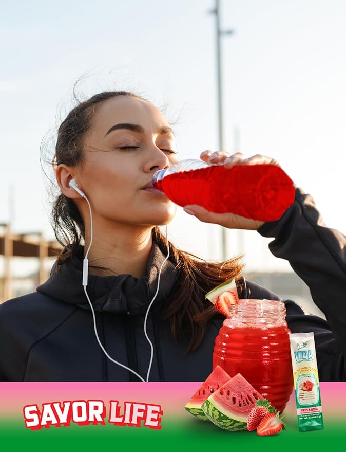 Hydration + Energy Electrolyte Drink Mix – Variety Pack with Hibiscus, Coffee Horchata & Strawberry Watermelon, Sugar-Free with Caffeine, L-Theanine, Coconut Water & Minerals