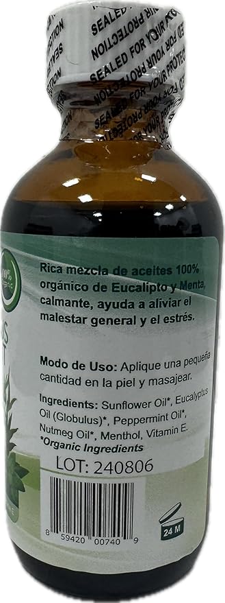 Dermaline Eucalyptus & Peppermint Oil