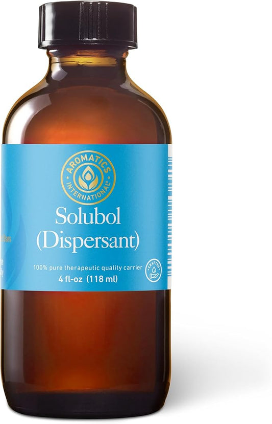 Aromatics International Solubol Dispersant Emulsifier 4 fl oz – Natural Solubilizer for Essential Oils, and Water-Based Blends 118 mL