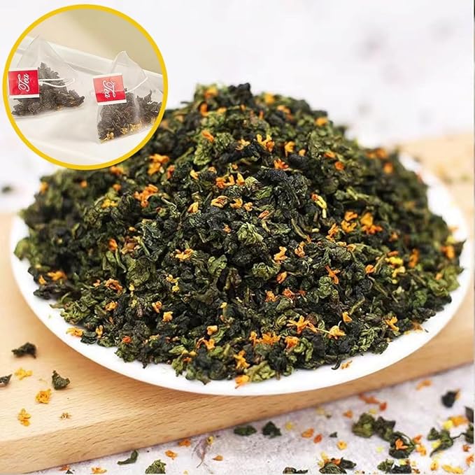 Eilin YHT Chinese Osmanthus Oolong Tea Bags 3 GRams x 50 Counts