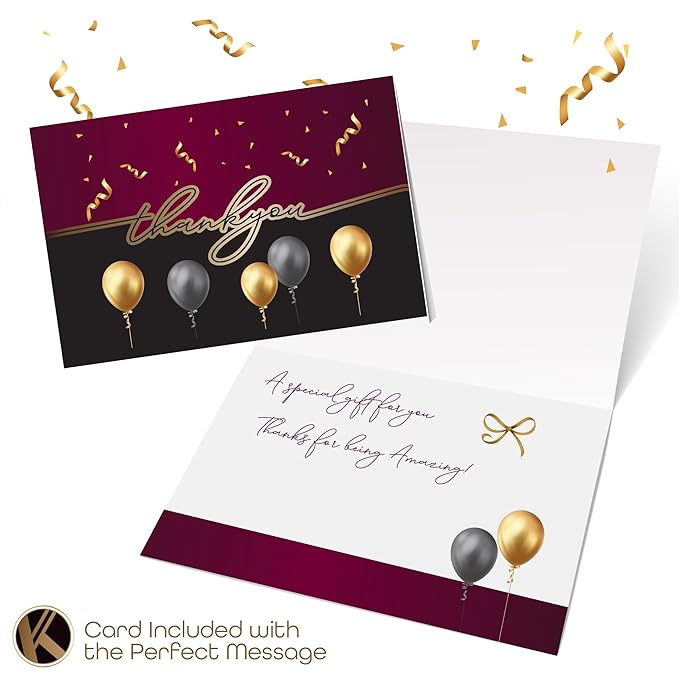 KREMERY Creamy Chocolate Cravings - Thank You Appreciation, Chocolate Covered Pretzels & Caramel Popcorn Gift Basket, in Seagrass Tray + Ribbon & Greeting Card (Deluxe, 3.5 lbs) Food Assortments