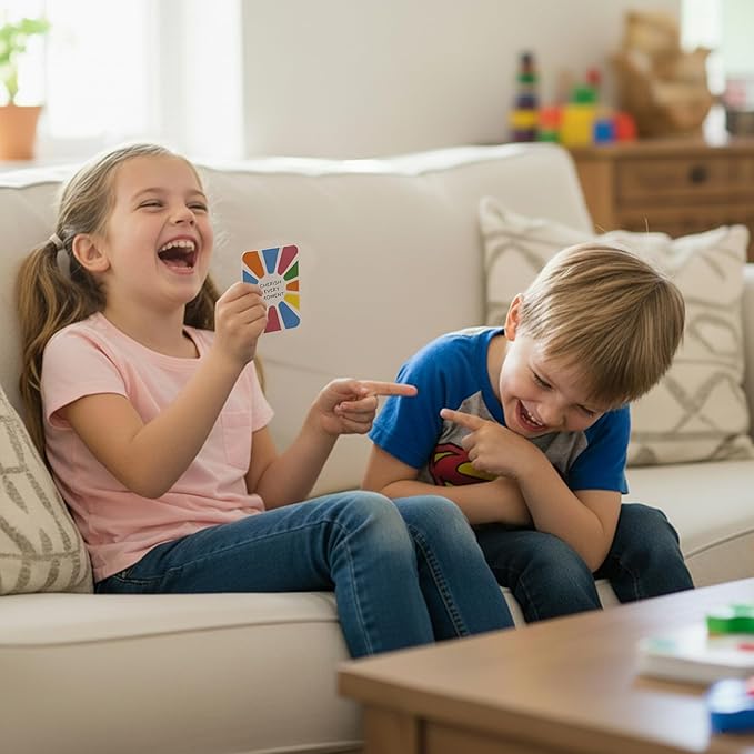 Big Life Journal Sharing Joy Family Conversation Cards - 150 Cards That Bring Families Closer Together, Put Down The Phones & Connect with Family, Meaningful Talk, Great for Dinner Table, Road Trips