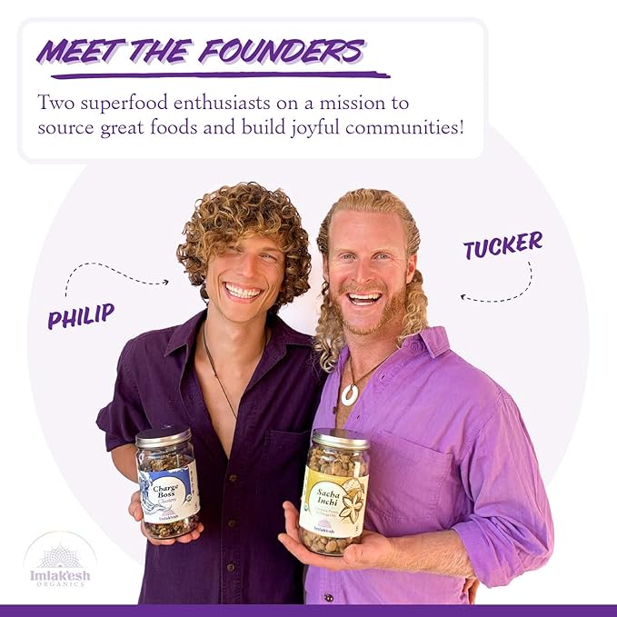 Imlak'esh Organics, Sacha Inchi Nuts (2.25oz Pouch), Protein Super-Nuts — 0 Net Carbs | Keto | Paleo | Organic | Regenerative | Protein | Gluten-Free | Non-GMO