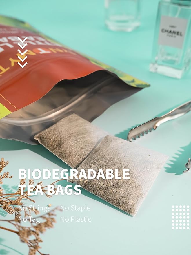 HYNTMYT Nettle Leaf Tea Bags, Natural & Pure Stinging Nettle Leaf Tea, Earthy & Fresh Flavor, Caffeine Free, 120 Count