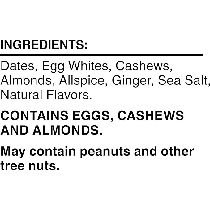 RXBAR Protein Bars, Protein Snack, Snack Bars, Gingerbread, 22oz Box (12 Count)