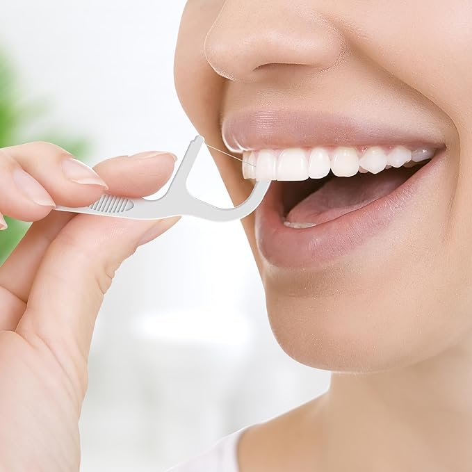 Professional Clean Flossers, Toothpick, Extra Strong Floss Picks, 150 Count (Unflavored)