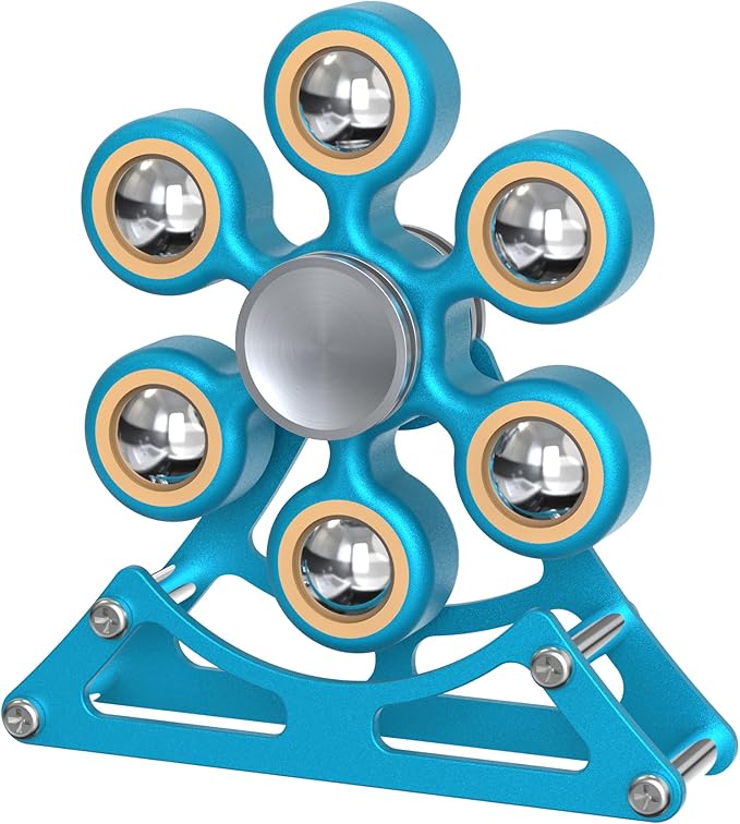 Desk Toys for Fidget Ferris-Wheel-Spinner: 4mins Kinetic-Spinning Cool-Gadgets, Cool-Stuff Thing Toy for Office School Home Man Women Christmas, Stress-Relief Game Gifts for Adult Teen Children Kid