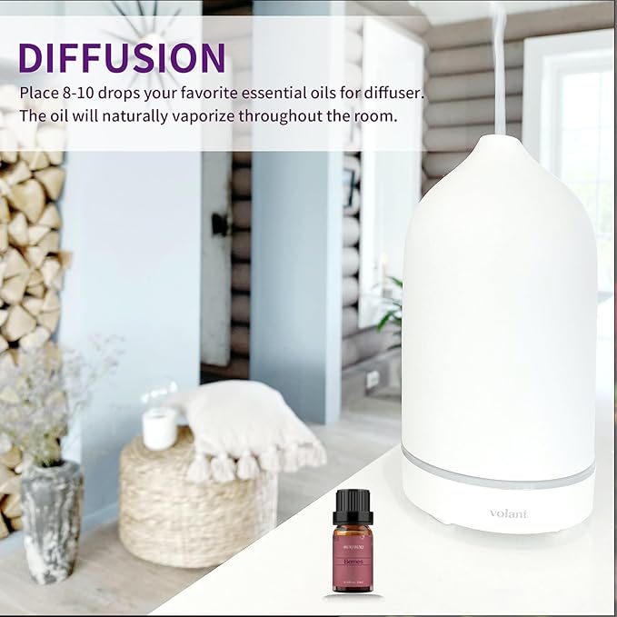 BURIBURI Berries Essential Oil 10ml Premium Grade Scented Oil Berries Fragrance Oil for Diffusers, Massage, Candle Making Soap Making