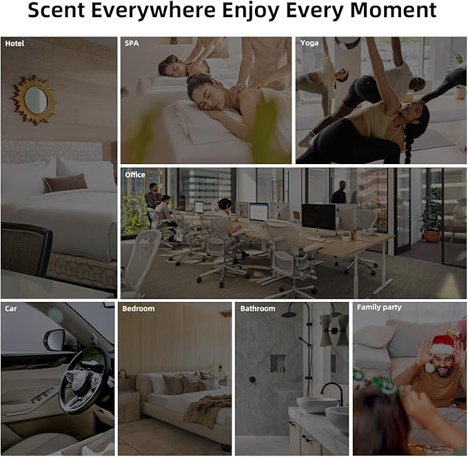 Diffuser Oil Own 100ML/3.38 Fl oz, Fragrance Oil for Waterless Scent Diffuser with Notes of Sandalwood Cardamom Leather Iris Amber Violet, Woody Spicy Scent for Home Office Hotel Car Use