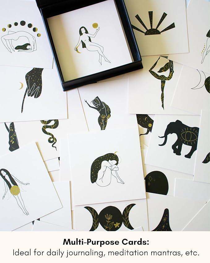 Lamare Meditation and Mindfulness Cards - Daily Affirmation Cards for Women – Meaningful Spiritual Gifts