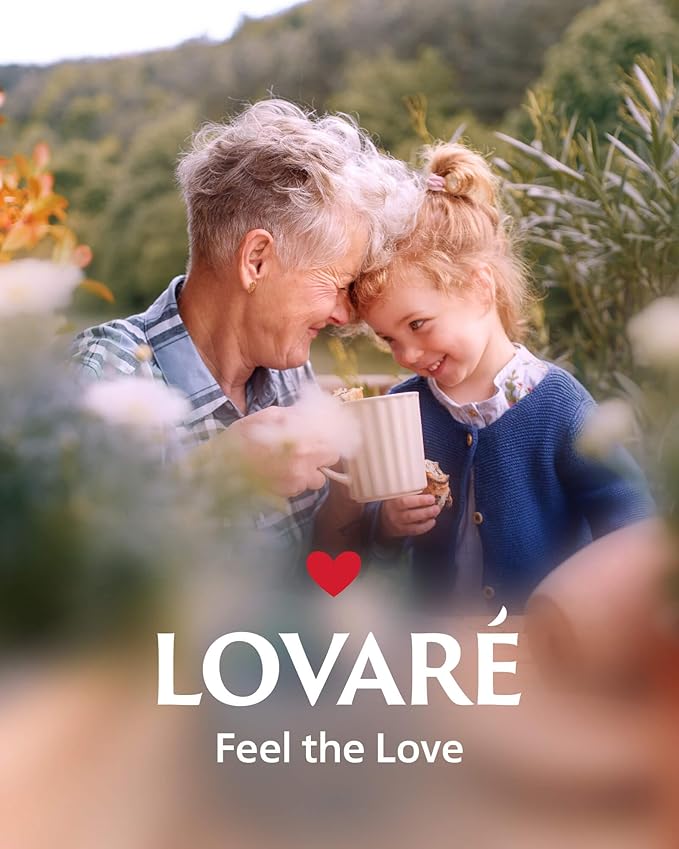 LOVARE Passion Fruit Loose Leaf Tea 80 g - Made in Ukraine - Black Tea, Orange Peel, Rosebuds, Calendula Petals, Safflower Petals, Pineapple, Peach with 15 Paper Filters