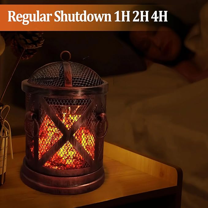 LIFFY Wax Melt Candle Warmer - Electric Melter with Lamp & Timer, Fragrance Warmer, Oil Burner, Aromatherapy Essential for Home & Office, Melt Warmer for Scented Wax Gift & Decor (Copper)