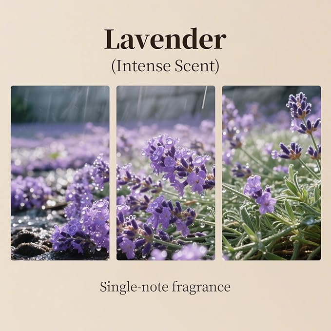 Lavender Essential Oil Diffuser Refill - Natural Relaxing Scent for Bedrooms & Spa Atmosphere-100ml(3.4 fl.oz)