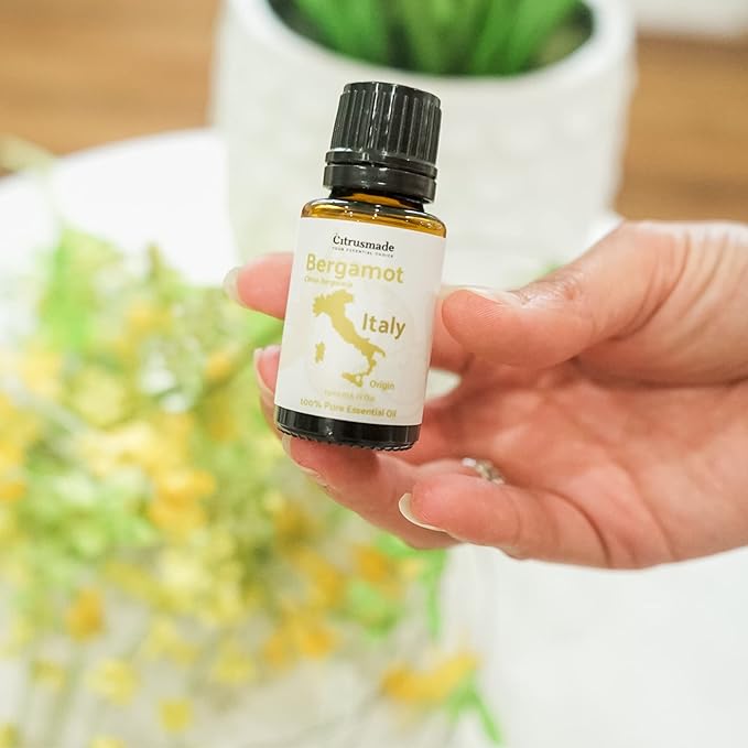 Bergamot Essential Oil - Direct from Citrusmade in Sicily- Pure Essential Oil for Diffusers and Aromatherapy | 100% Pure Therapeutic Grade (2Lbs)