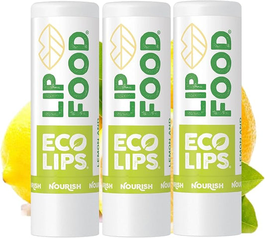Eco Lips Lip Food - Nutrient Dense & Organic Lip Balm (Nourish)