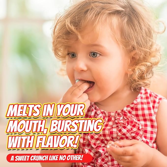 Bliss Life Freeze Dried Gummy Clusters 3oz & Fremon Head 4oz Bundle, Colorful Chewy Snacks, ASMR Sour Candy Experience, Fun Treats for Kids