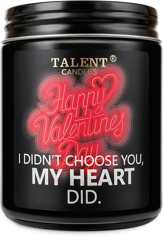 Anniversary Candle Gifts | Natural Soy Candle for Men Women Birthday | Ideal Gift for Christmas Valentine's Day | Sweet Peach & Rose Scented Candles