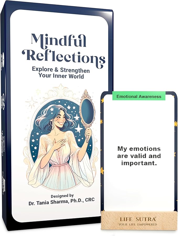 Daily Affirmation Cards for Men & Women, Positive Motivational Mental Health Therapy, Meditation, Stress Relief & Self Care - Secret Manifestation & Mindfulness Birthday Gifts with Quotes - 80 Cards