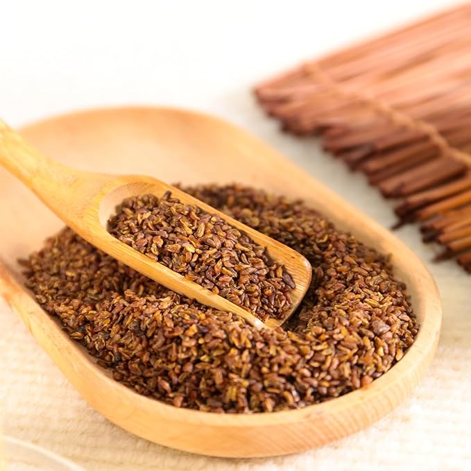 Jarteela - Himalayan Tartary Buckwheat Tea - 12oz / 340g - Black Buckwheat - Premium Roasted Buckwheat - Natural Loose Leaf Herbal Tea - Caffeine Free - NON-GMO - Gluten Free