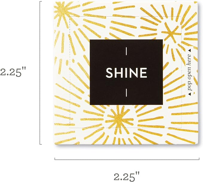 Compendium ThoughtFulls Pop-Open Cards — 4-Pack of Shine, Hope, Believe, Dream — 120 Pop-Open Cards, Each with a Different Message Inside